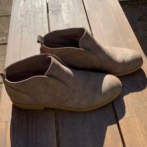 Tan Indigo Rd. Boots Booties